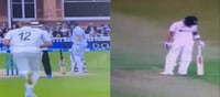 Virat gets trolled for copying another player's technique..!?